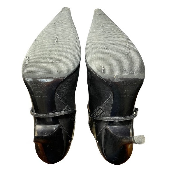 Prada Black Western Ankle booties EUC size… - Picture 7 of 11